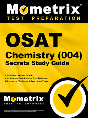 cover image of OSAT Chemistry (004) Secrets Study Guide